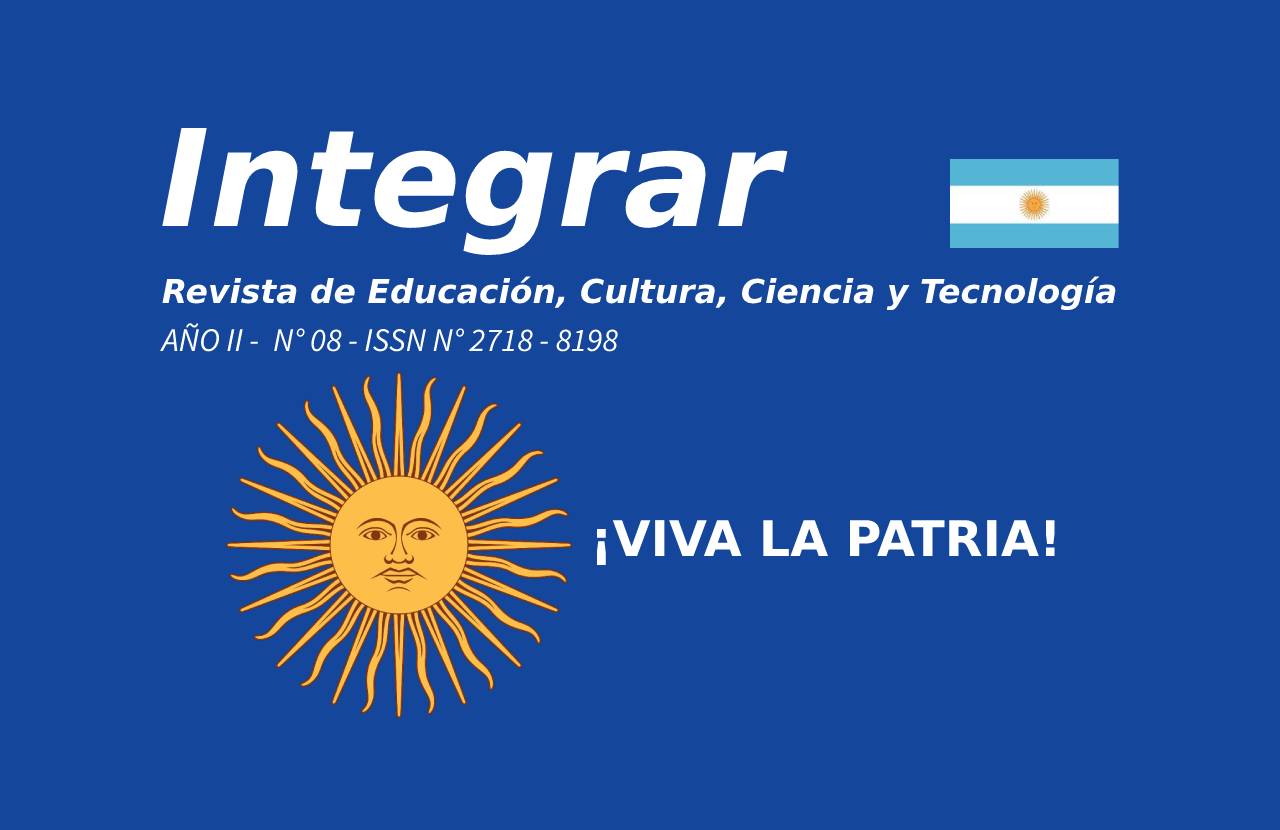 REVISTA INTEGRAR N° 08 - MAYO 2021. Lectura Digital